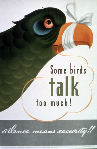 Illustration for article titled The Best Operations Security Propaganda Posters From World War II